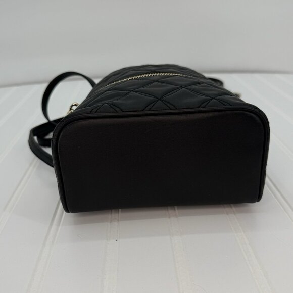 Kate Spade Natalia Mini Convertible Backpack in Black Quilted main image 4